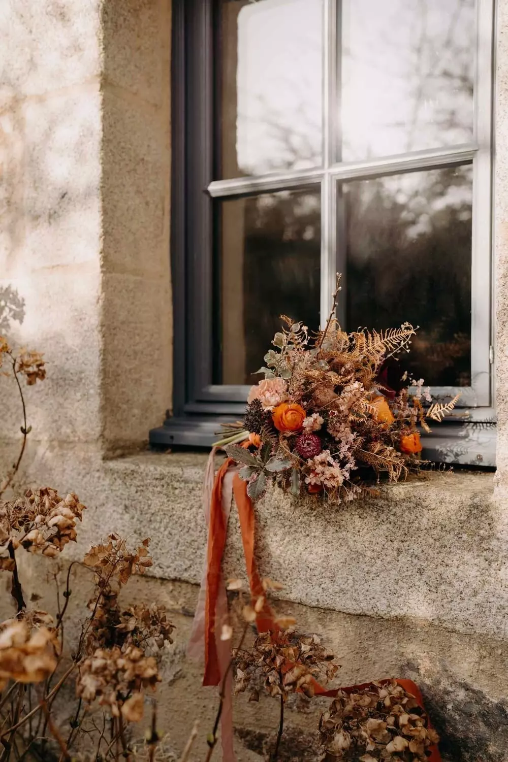 bouquet de mariée automne sarthe