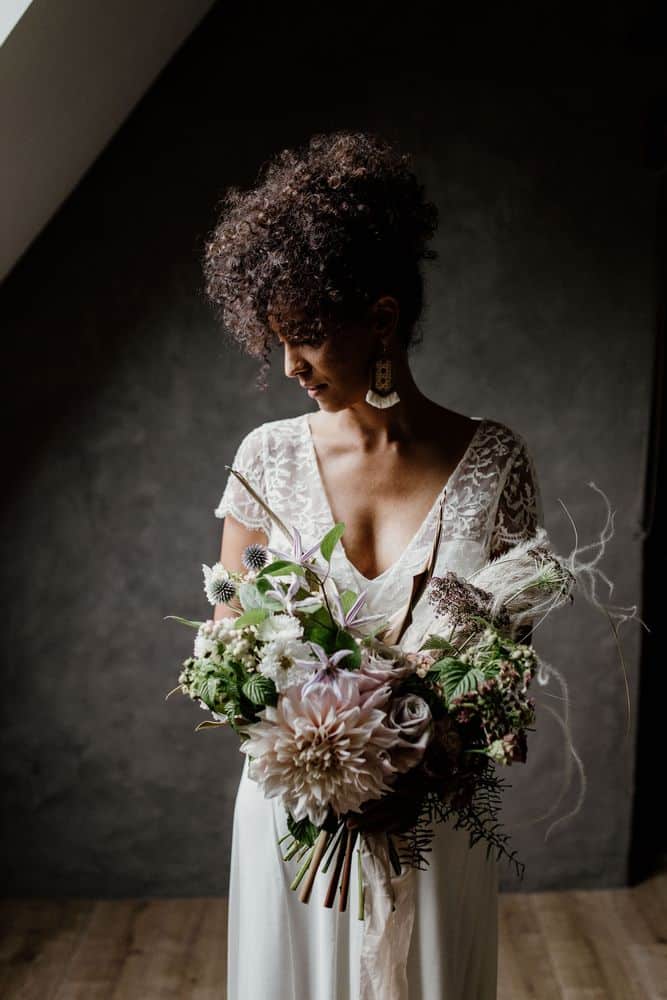 bouquet mariage fleuriste ecoresponsable