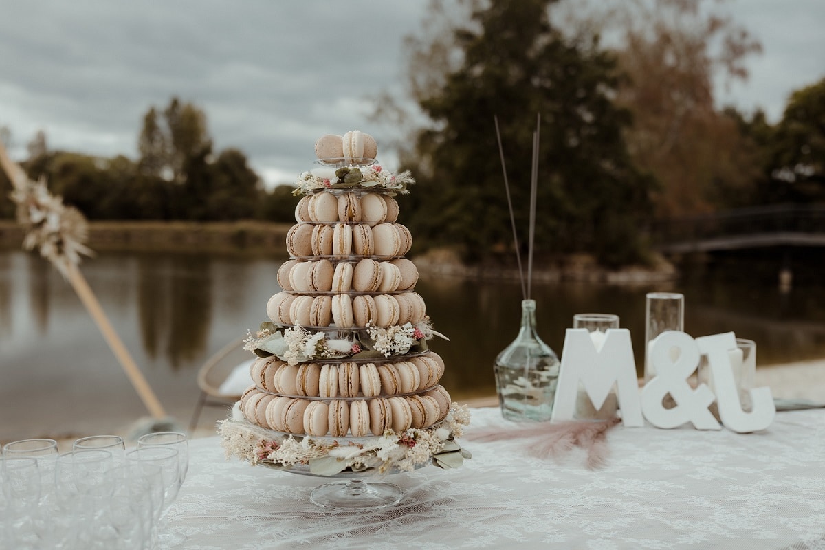 macarons decoration mariage gourmand pays de la loire