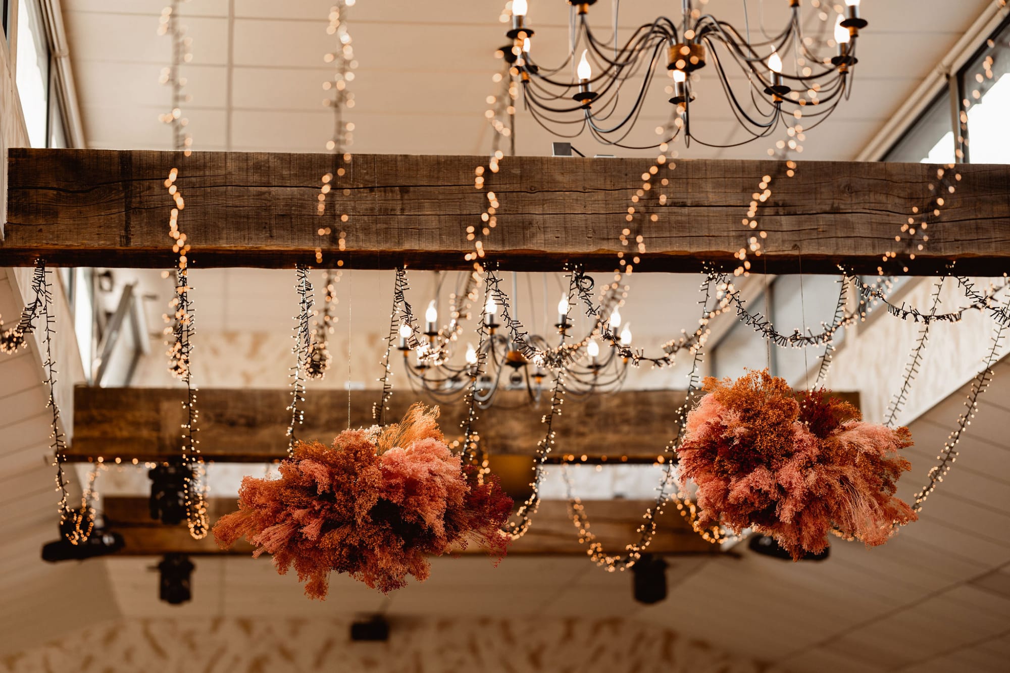 suspension florale decoration mariage