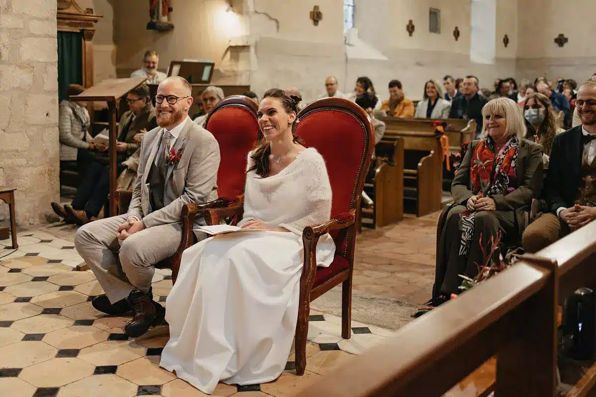 siège des mariés mariage automne le mans