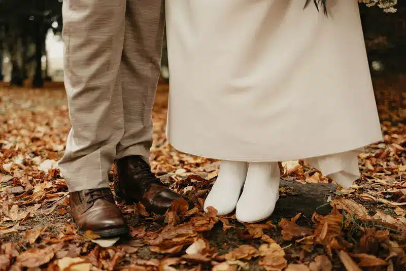 chaussures de mariée blanches automne hiver le mans