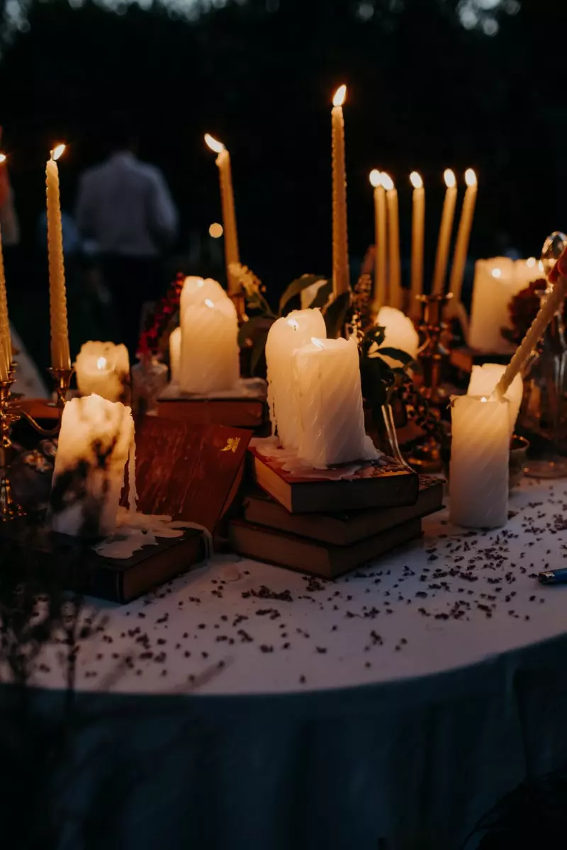 decoration bougies mariage