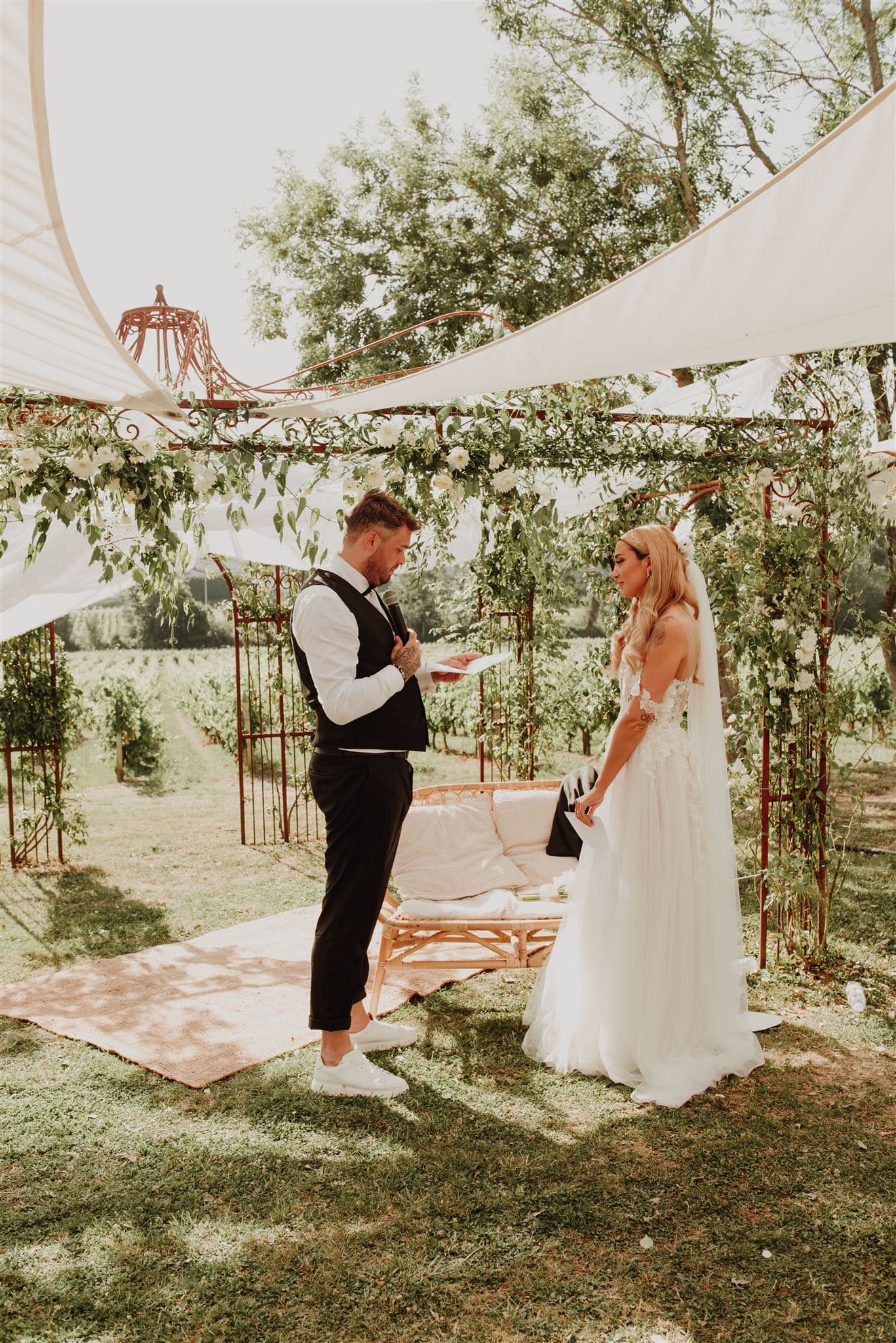 fleurs ceremonie mariage bordeaux