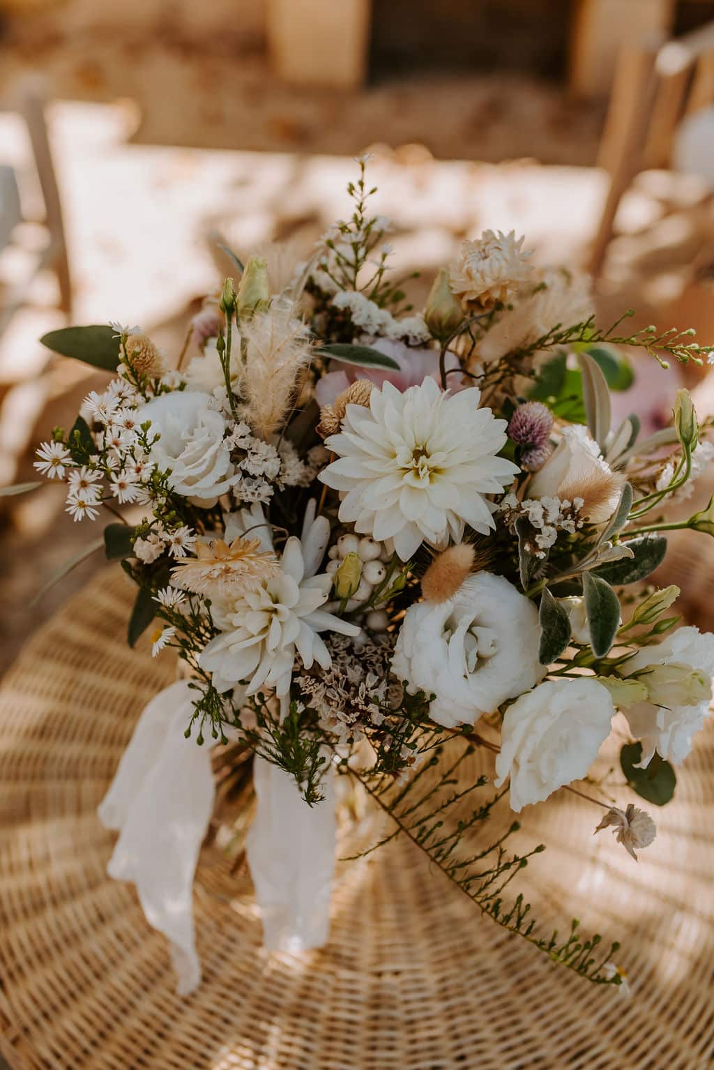 bouquet de mariée eco-responsable