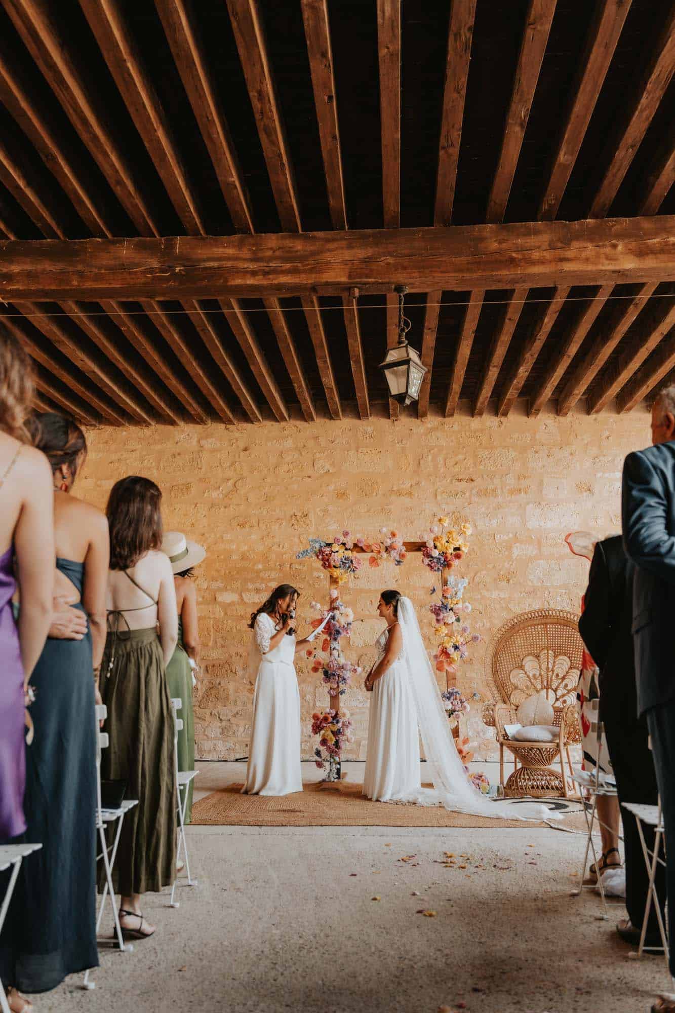 cérémonie mariage lesbien