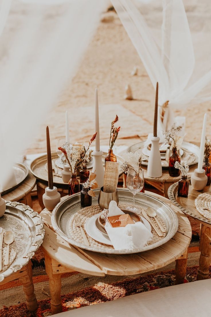 deco mariage theme desert