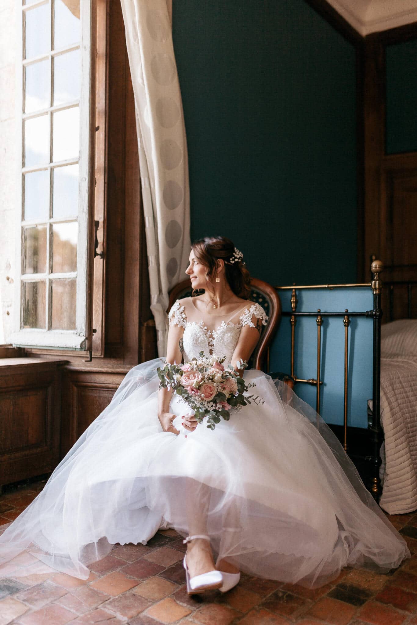 robe de mariée sur mesure organisation de mariage sarthe