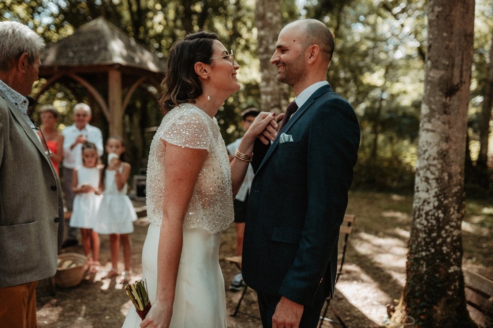 découverte des mariés jour J mariage pays de la loire