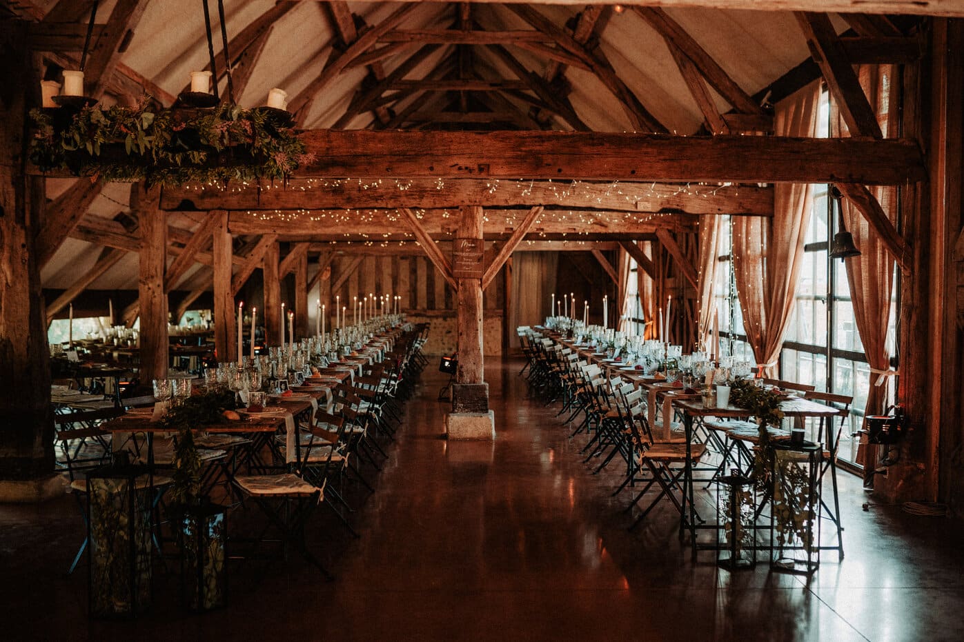 décoration de salle mariage authentique champêtre bohème rustique pays de la loire