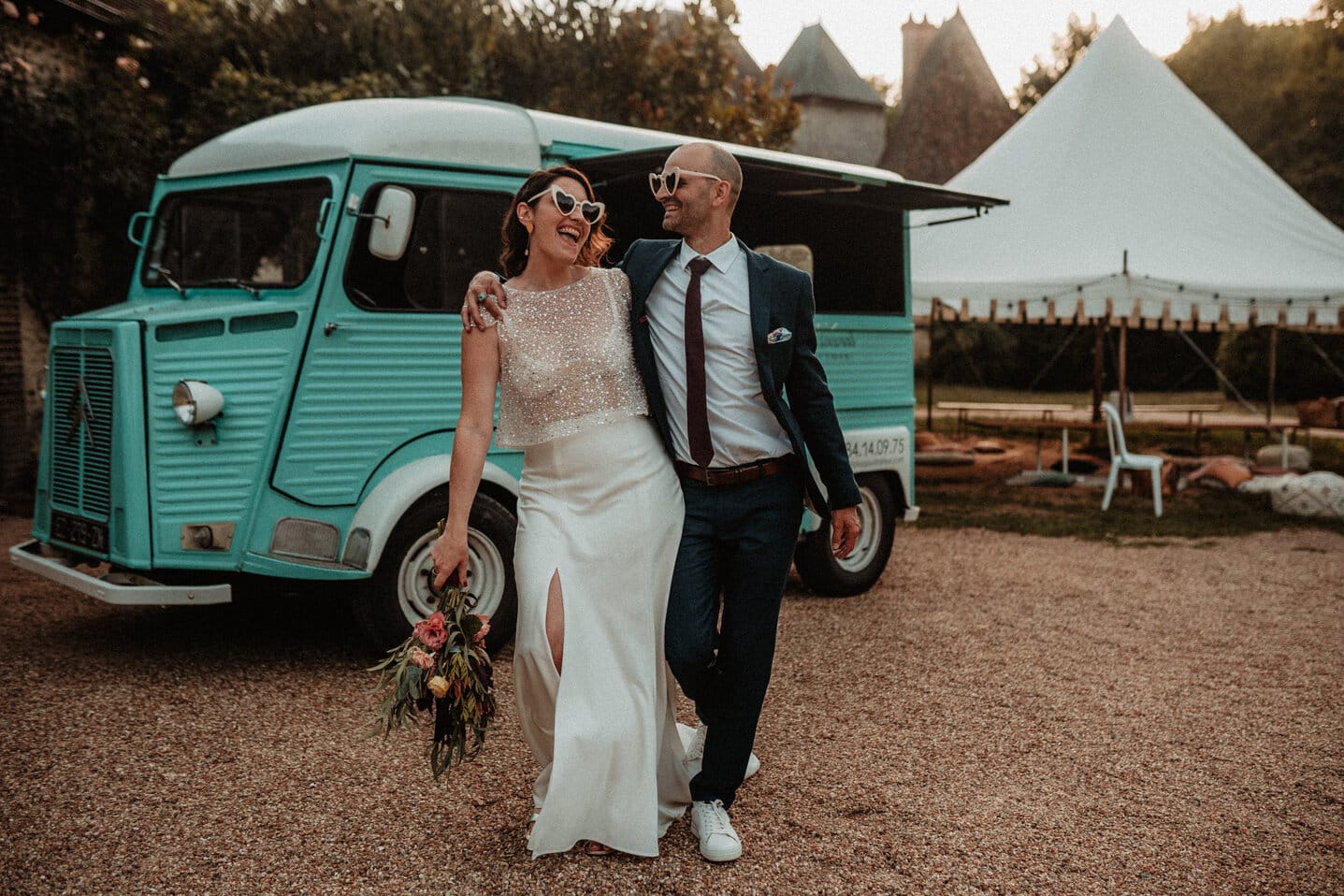 séance photo de couple mariage foodtruck pays de la loire