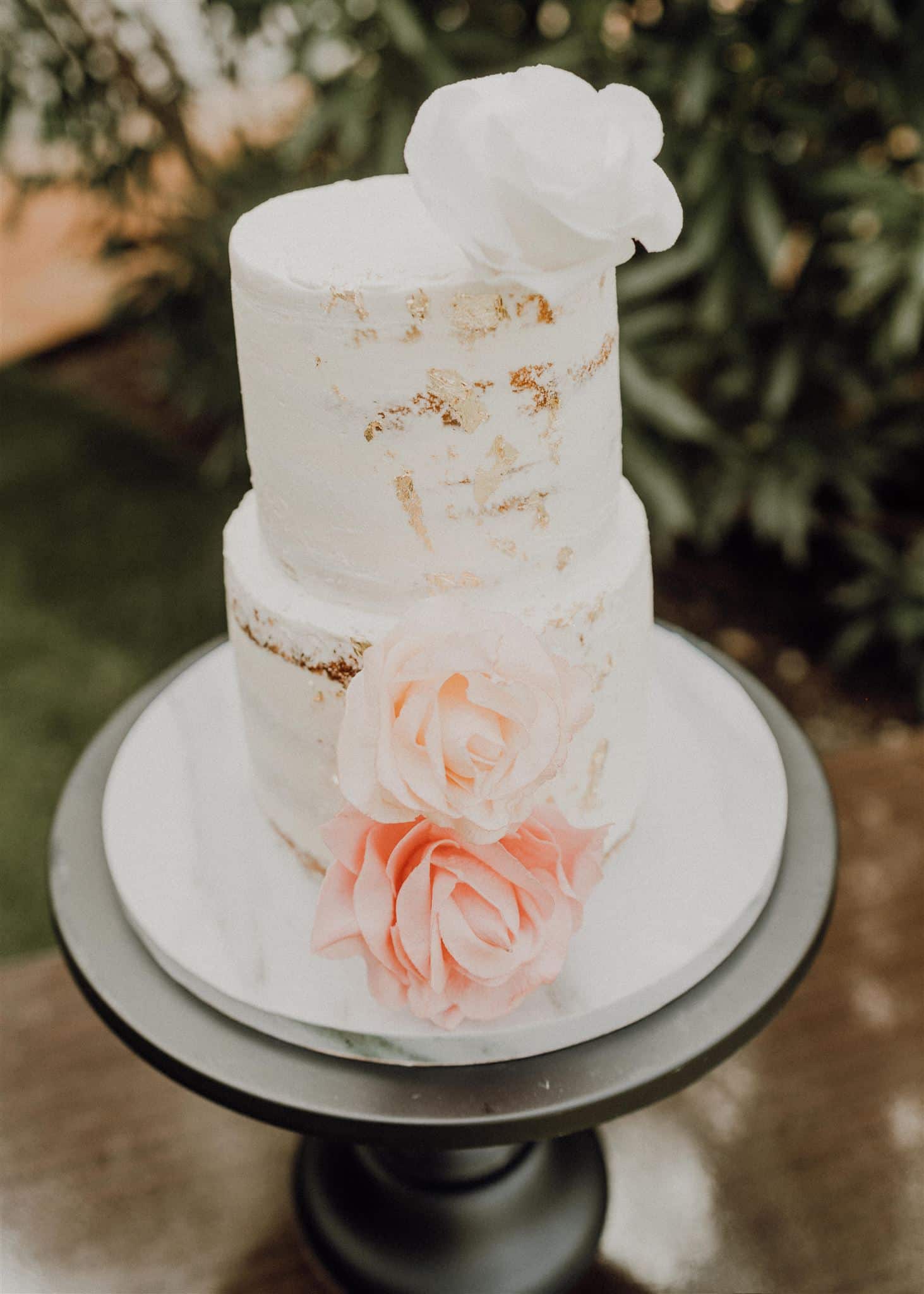 Wedding cake romantique