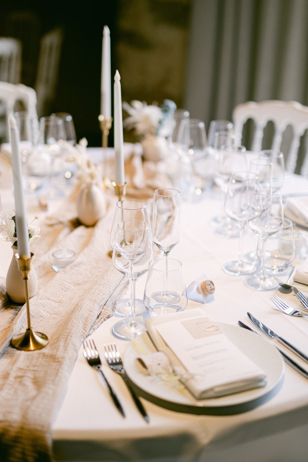 art de la table décoration de mariage sarthe