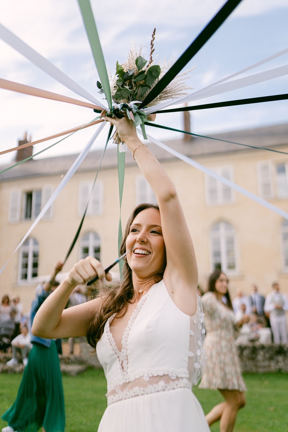 lancer de bouquet ronde des rubans pays de la loire