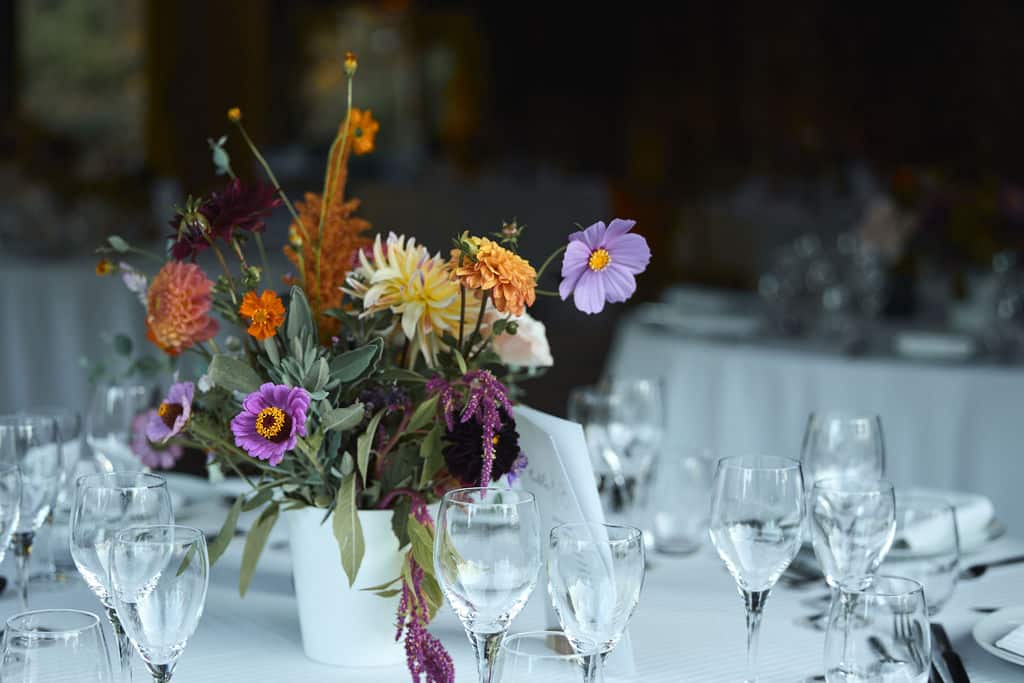 bouquet de fleurs orange angers