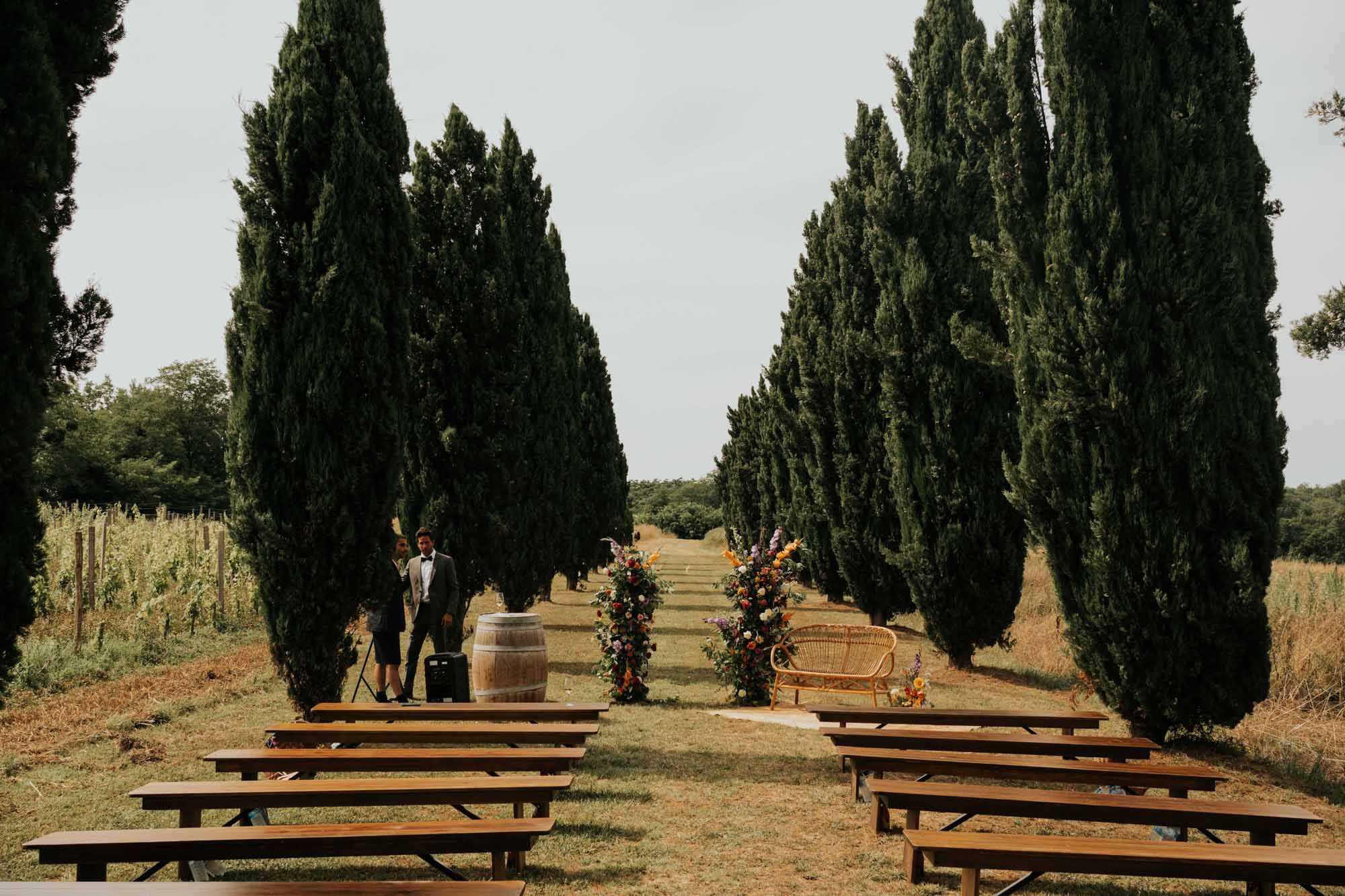 ceremonie laique mariage exterieur