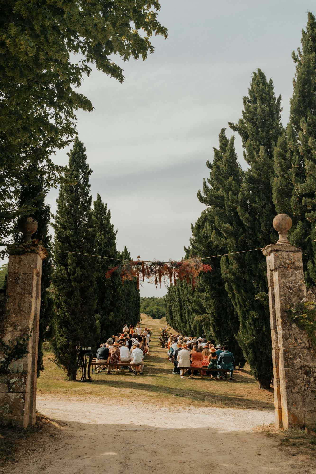 ceremonie laique parc chateau bordeaux