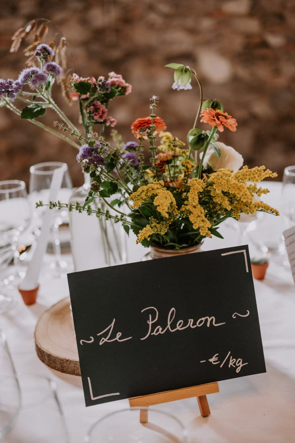 nom de table decoration mariage