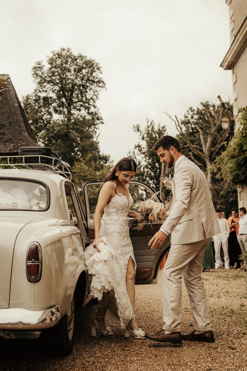 voiture de collection mariage angers