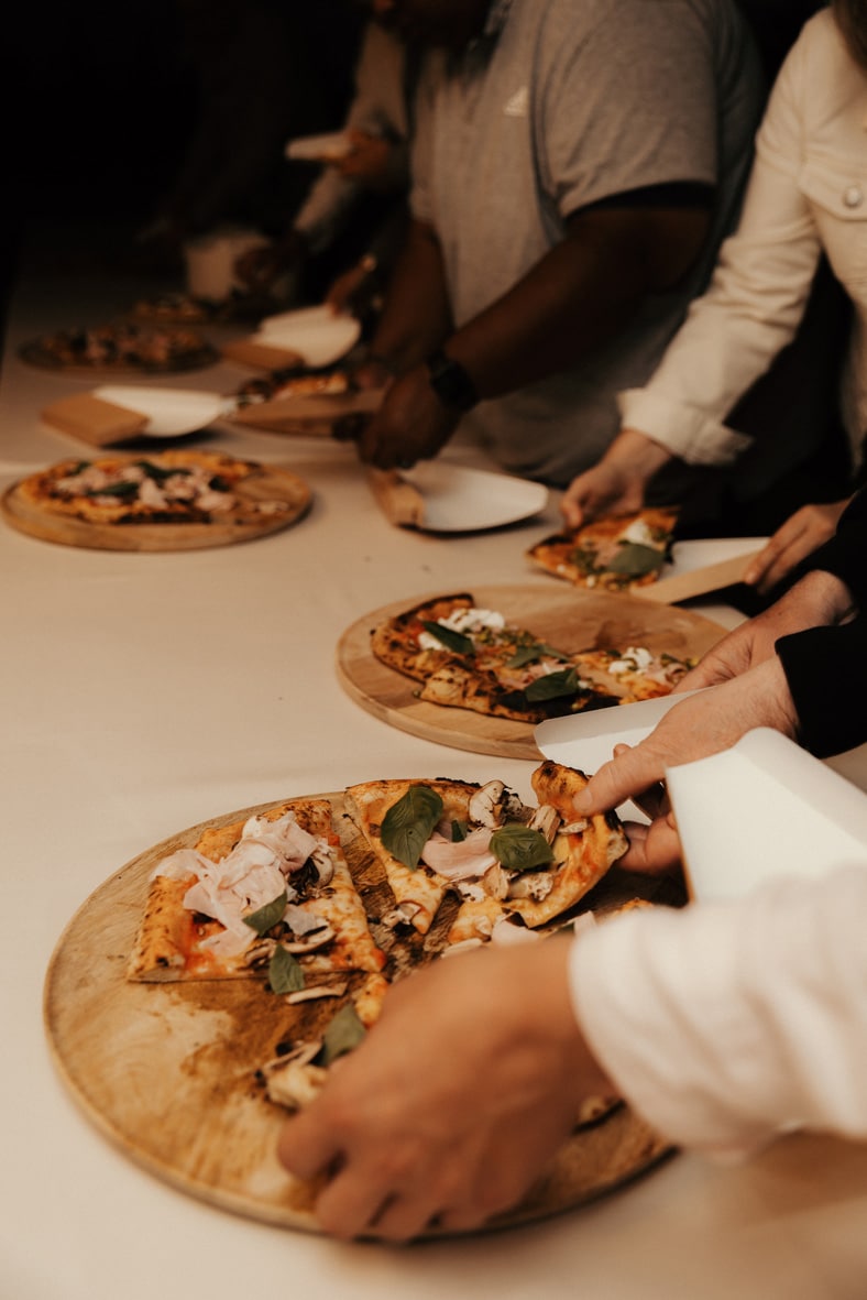 pizzas retour de mariage angers