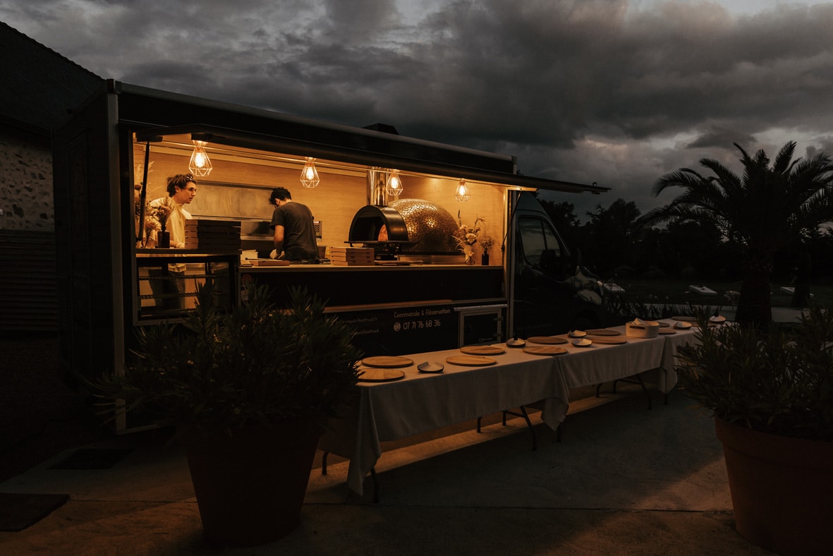 foodtruck pizza mariage angers