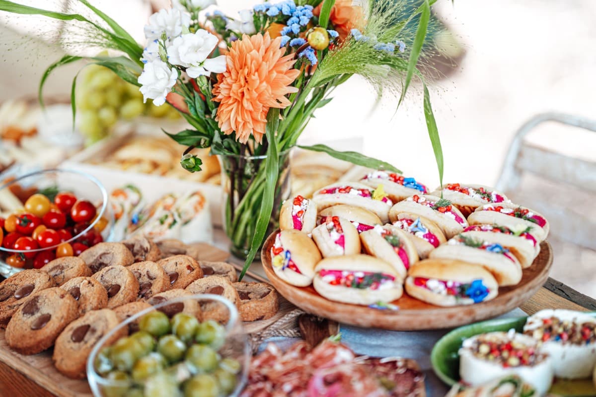 buffet brunch mariage