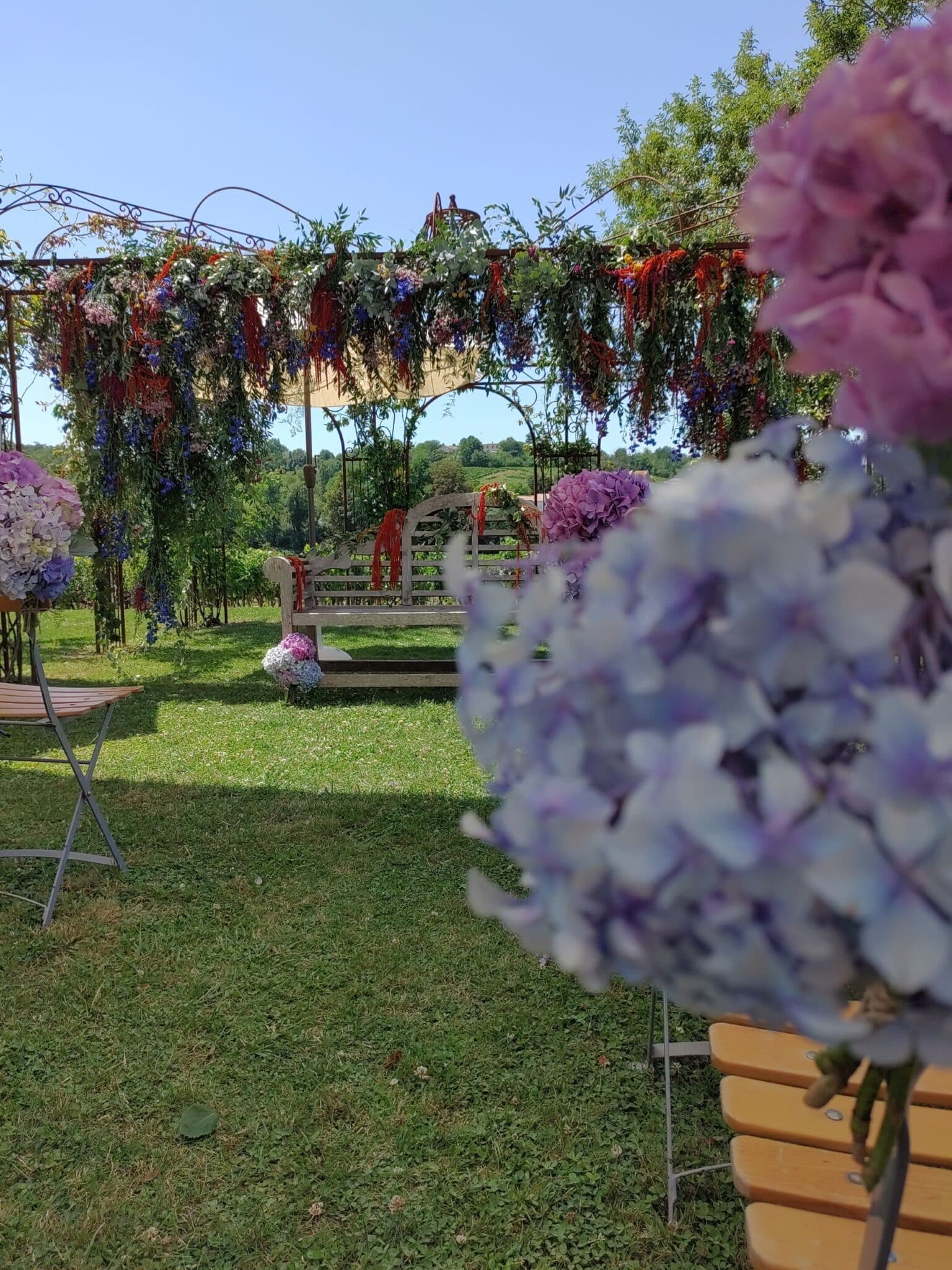 fleurs ceremonie mariage