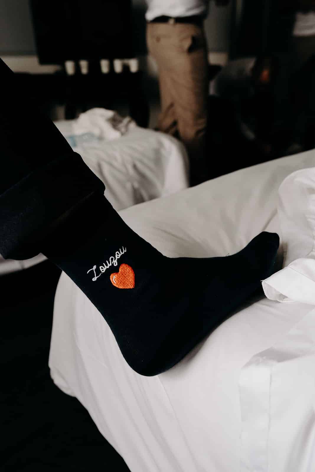 chaussettes personnalisees mariage