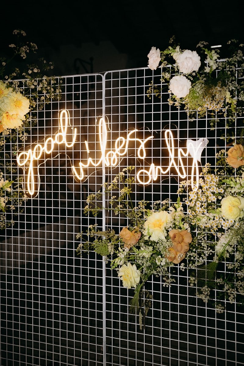 neon decoration mariage