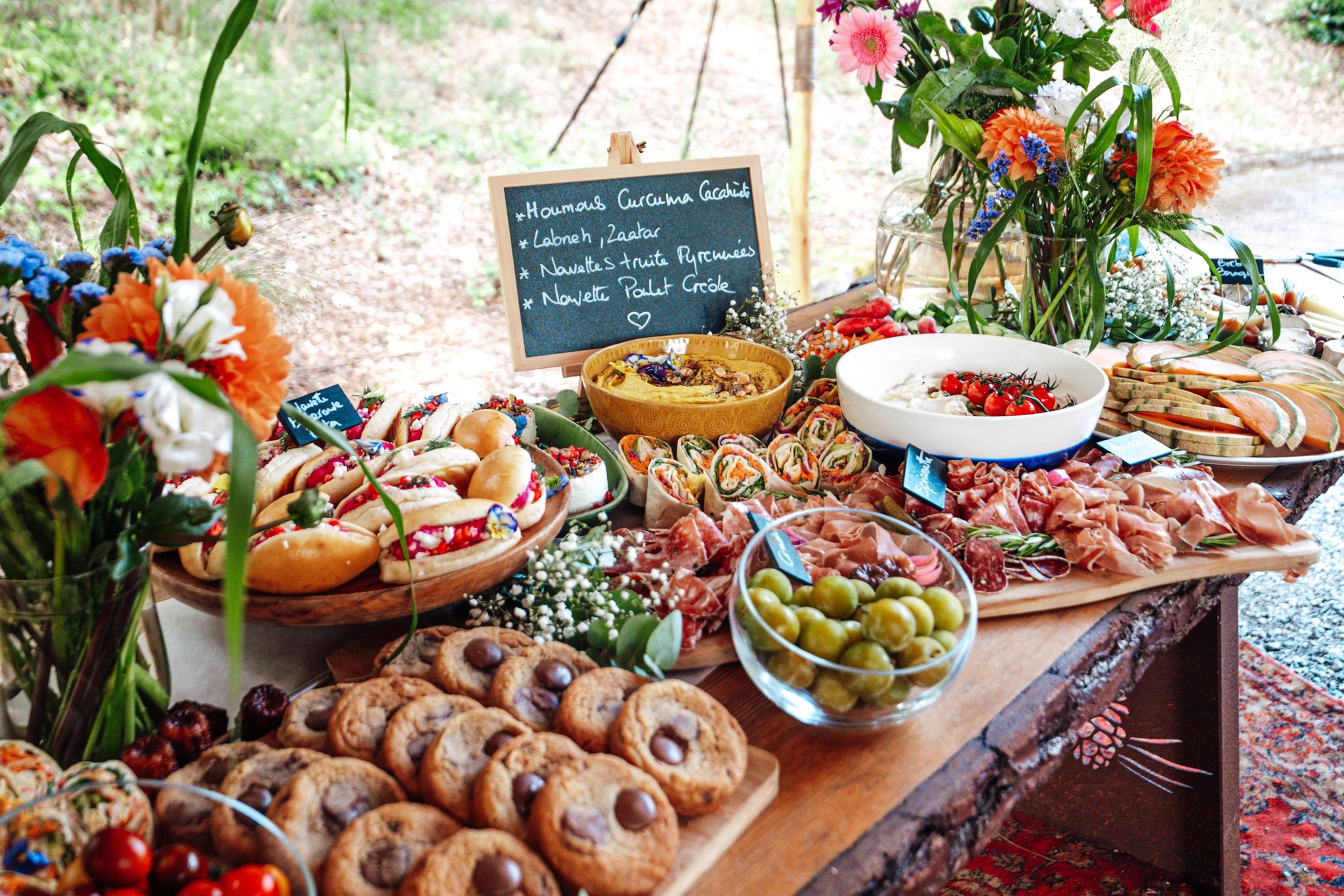 buffet brunch mariage