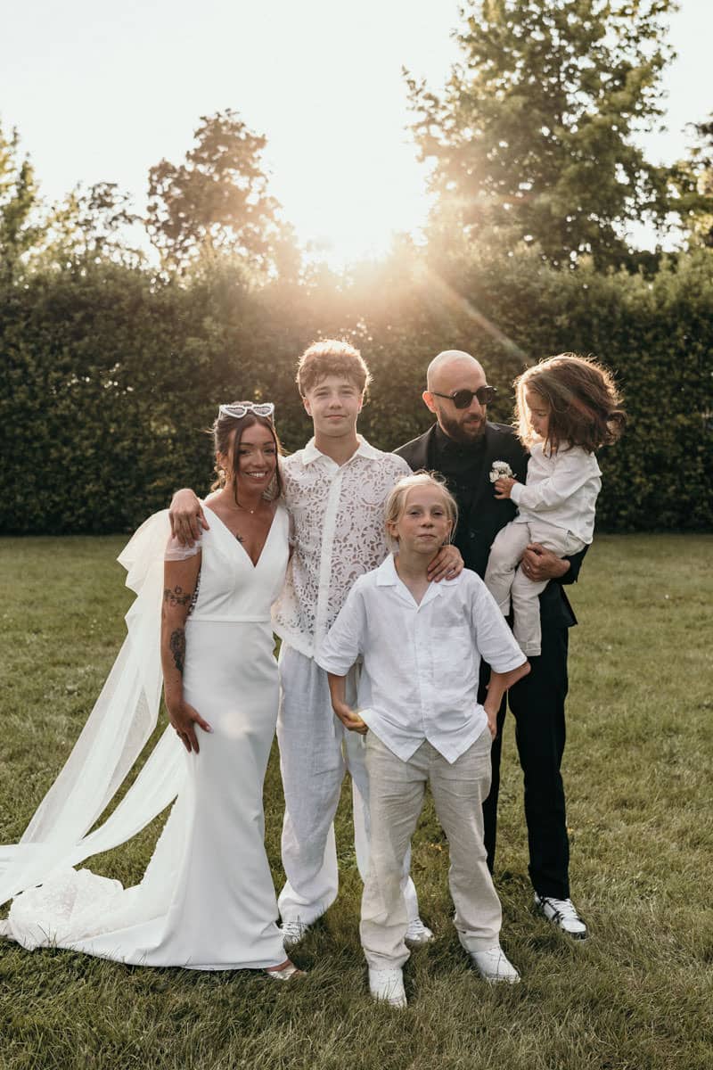 mariage chic noir blanc