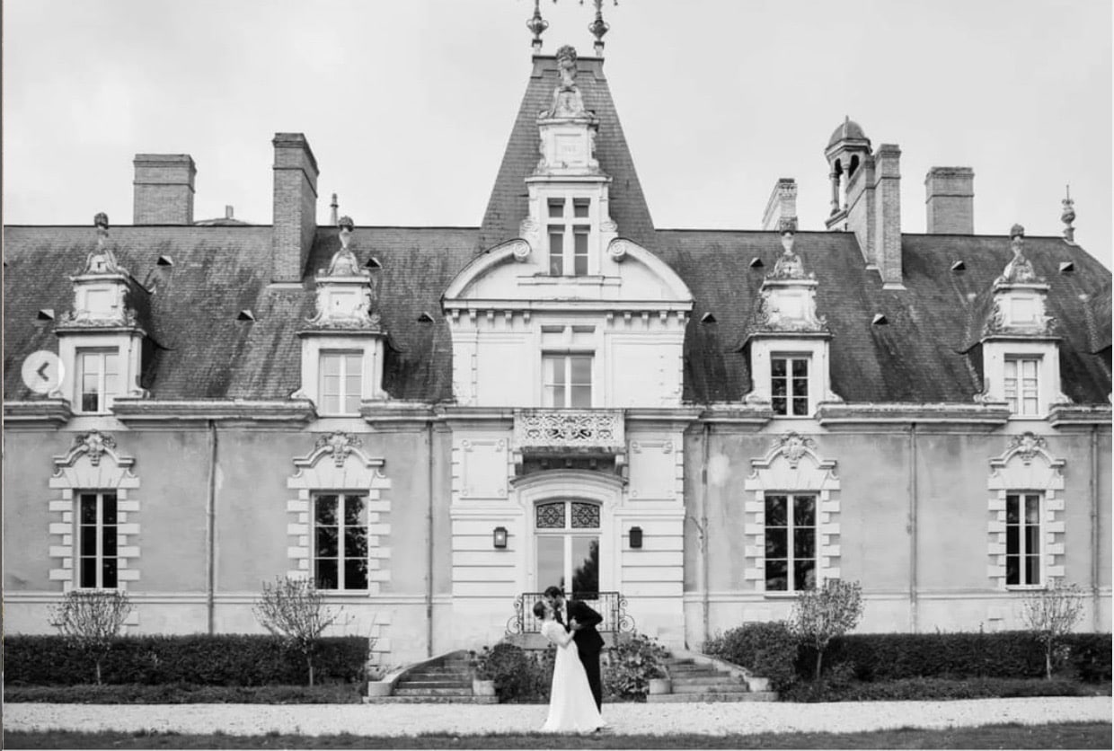 chateau mariage maine et loire anjou france