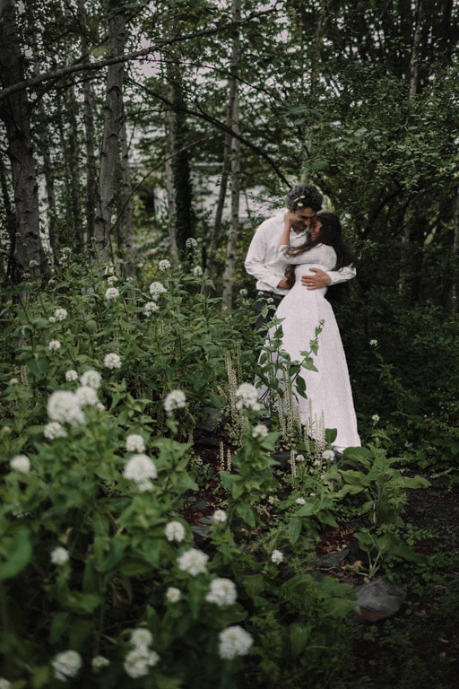 mariage nature vert blanc anjou