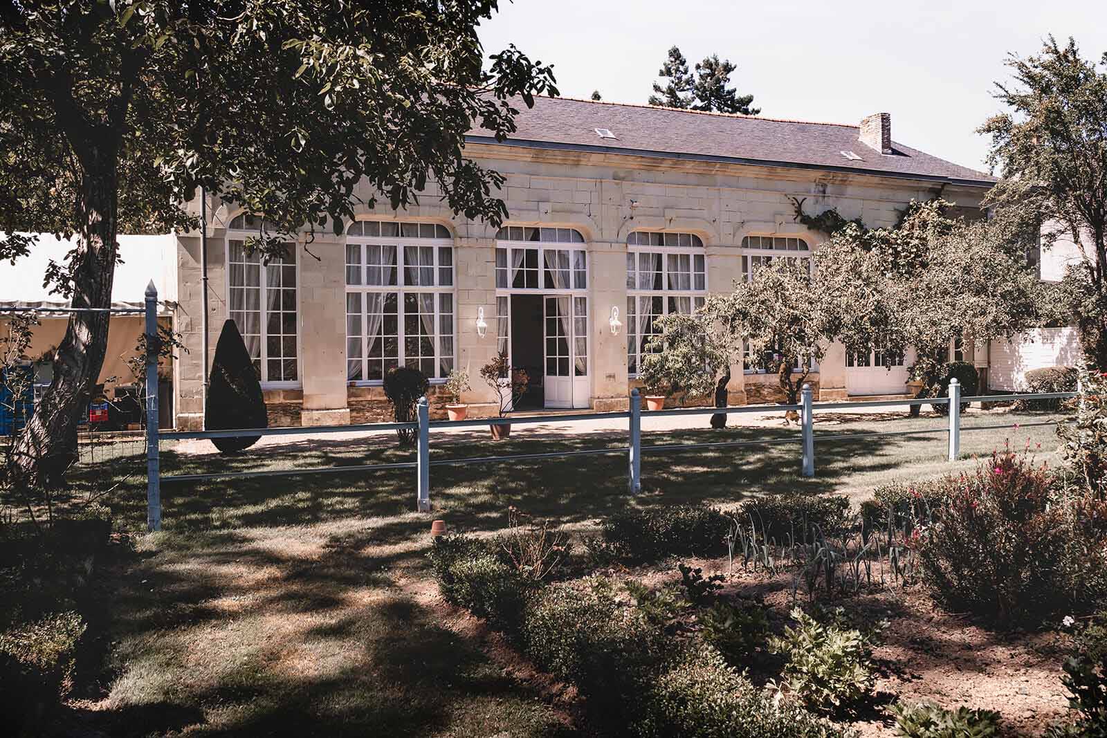 orangerie domaine mariage maine et loire