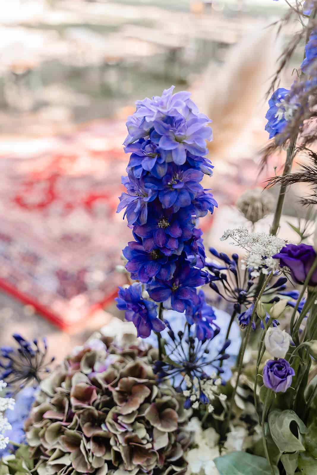 fleur bleue decoration mariage angers