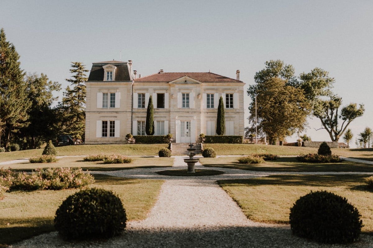 Chateau de Garde loué pour le mariage