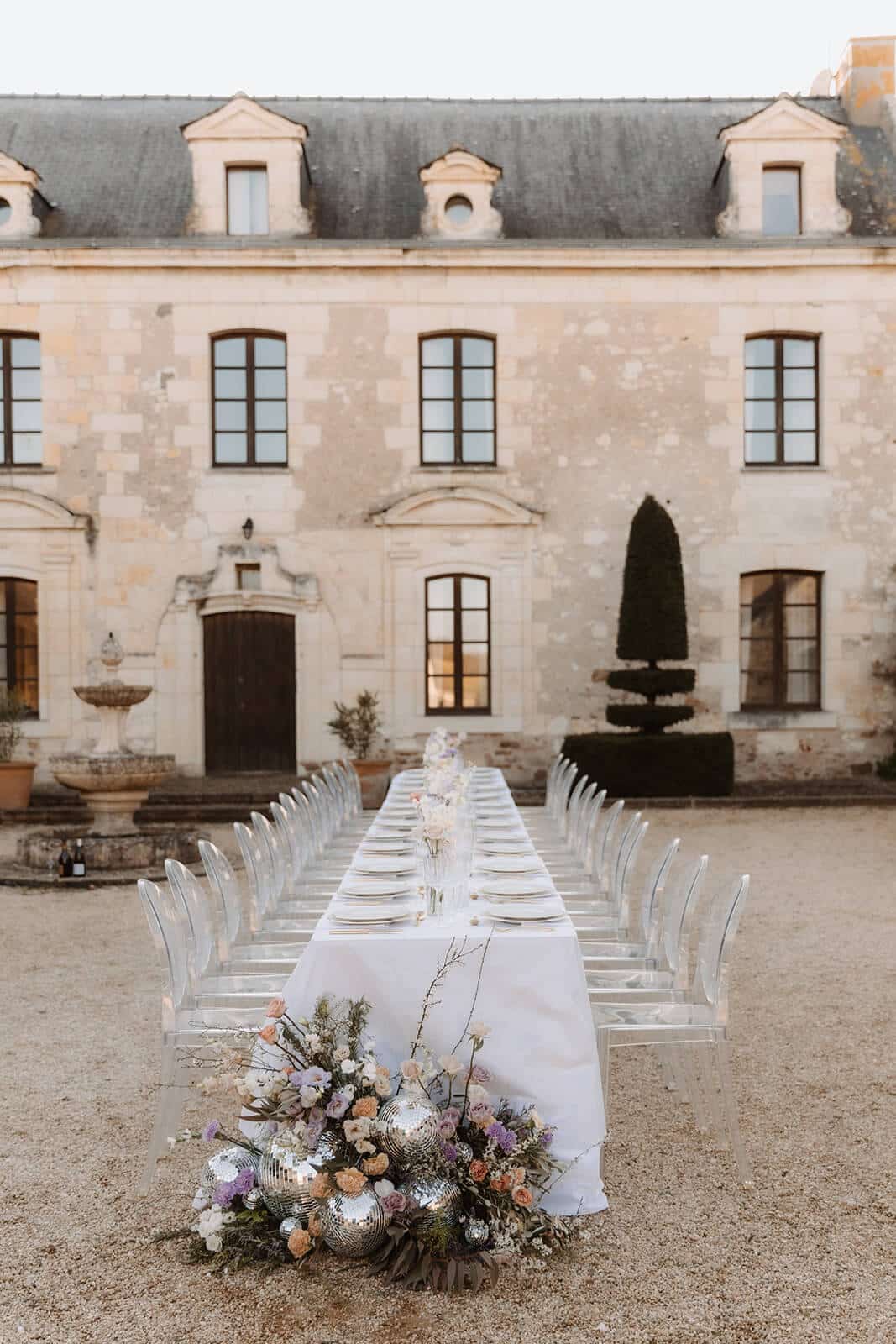 table banquet mariage maine et loire