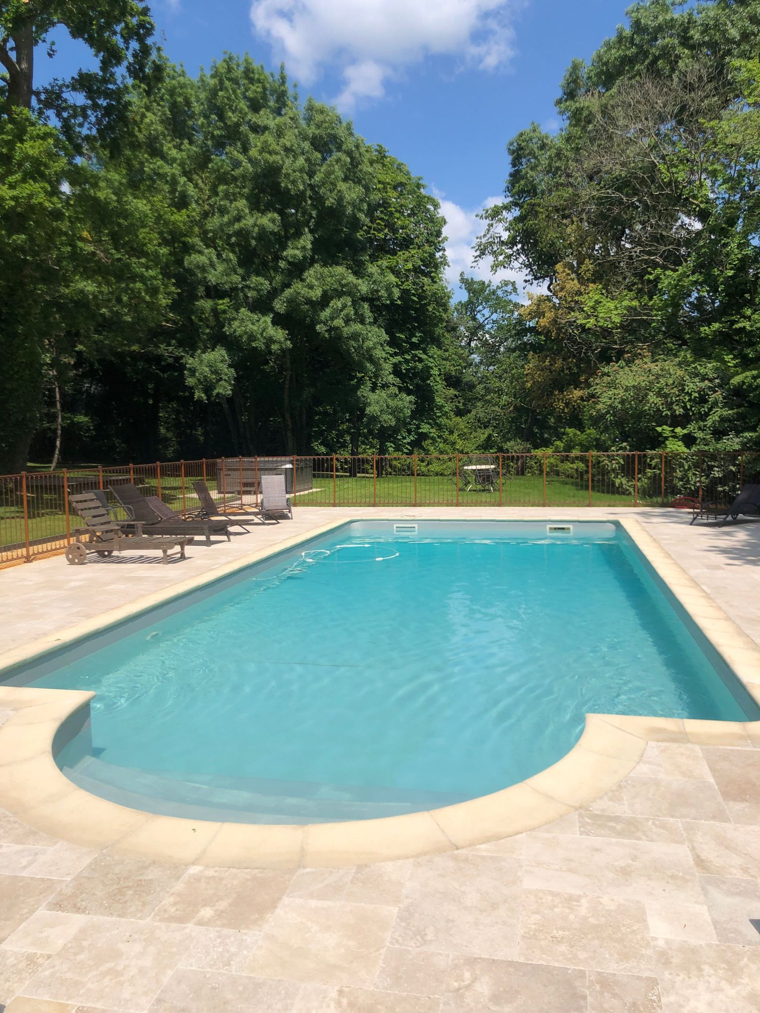 piscine jacuzzi chateau mariage angers