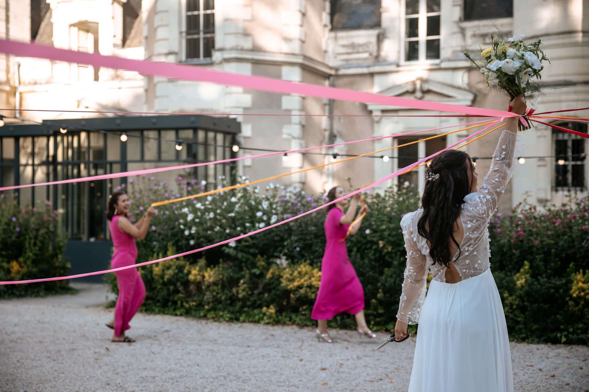 animation mariage ronde des rubans anjou france