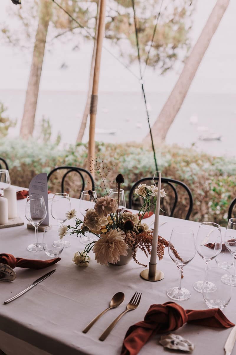 diner avec vue mer cap ferret mariage