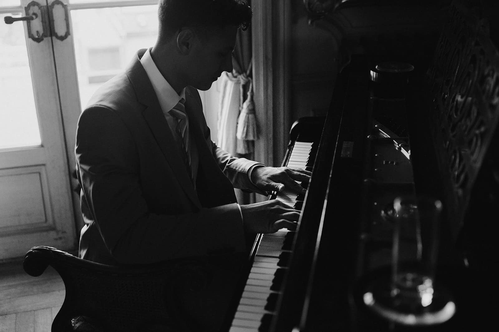 pianiste musique mariage chateau saumur