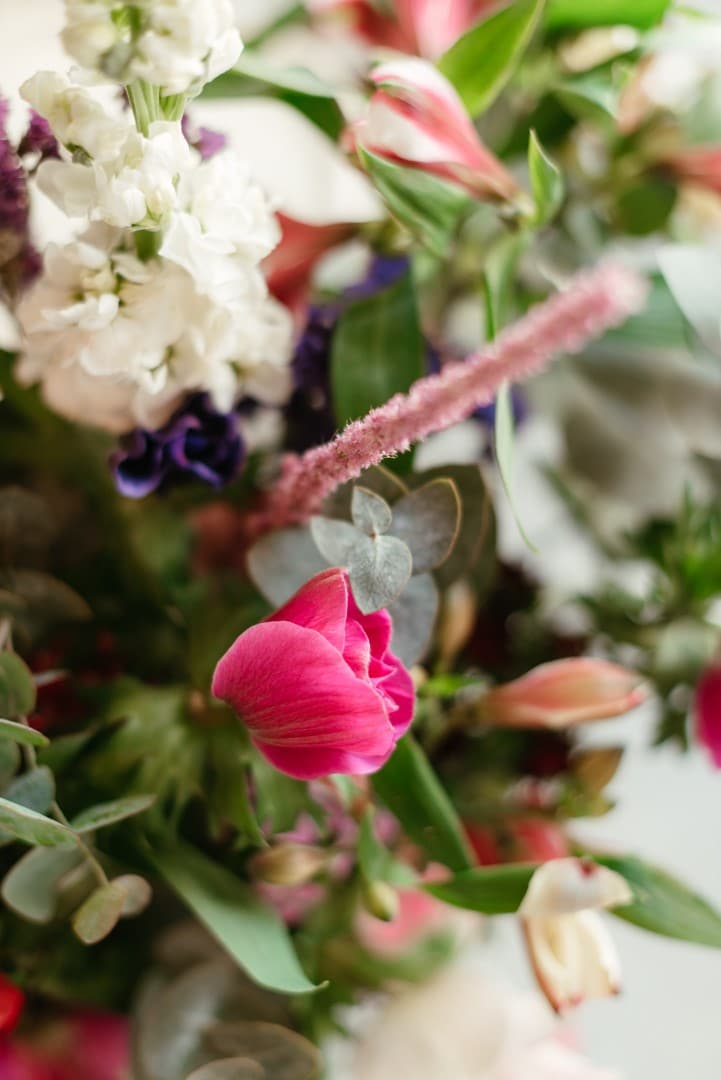 composition de fleurs locale salon du mariage bordeaux