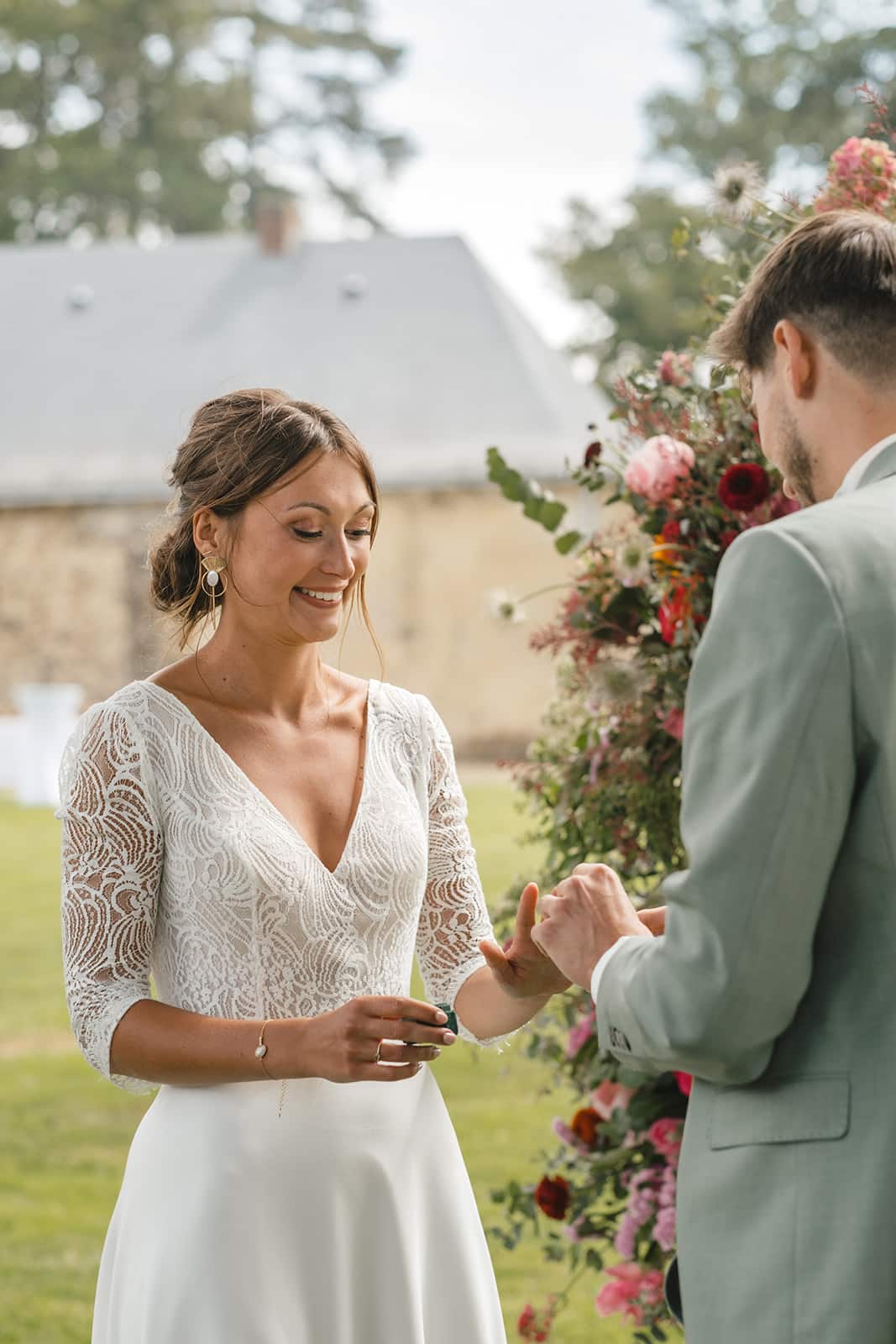 alliances ceremonie vœux mariage anjou maine