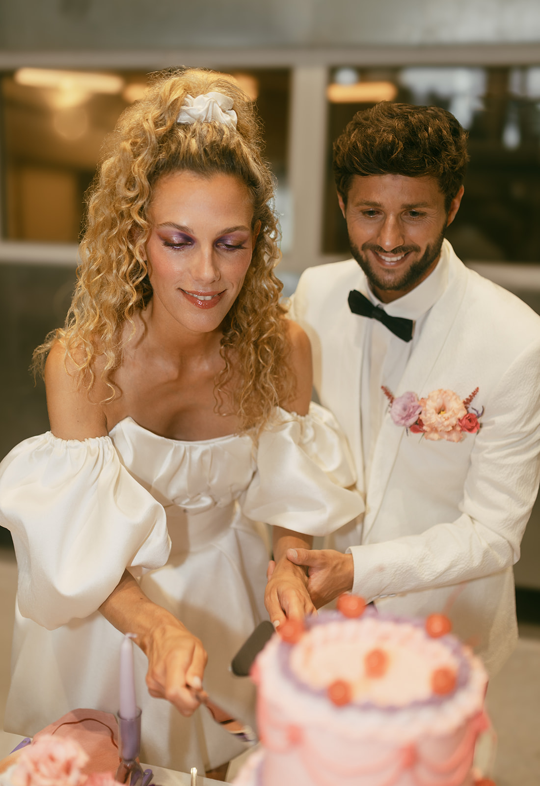 dessert mariage gateau rose maine et loire