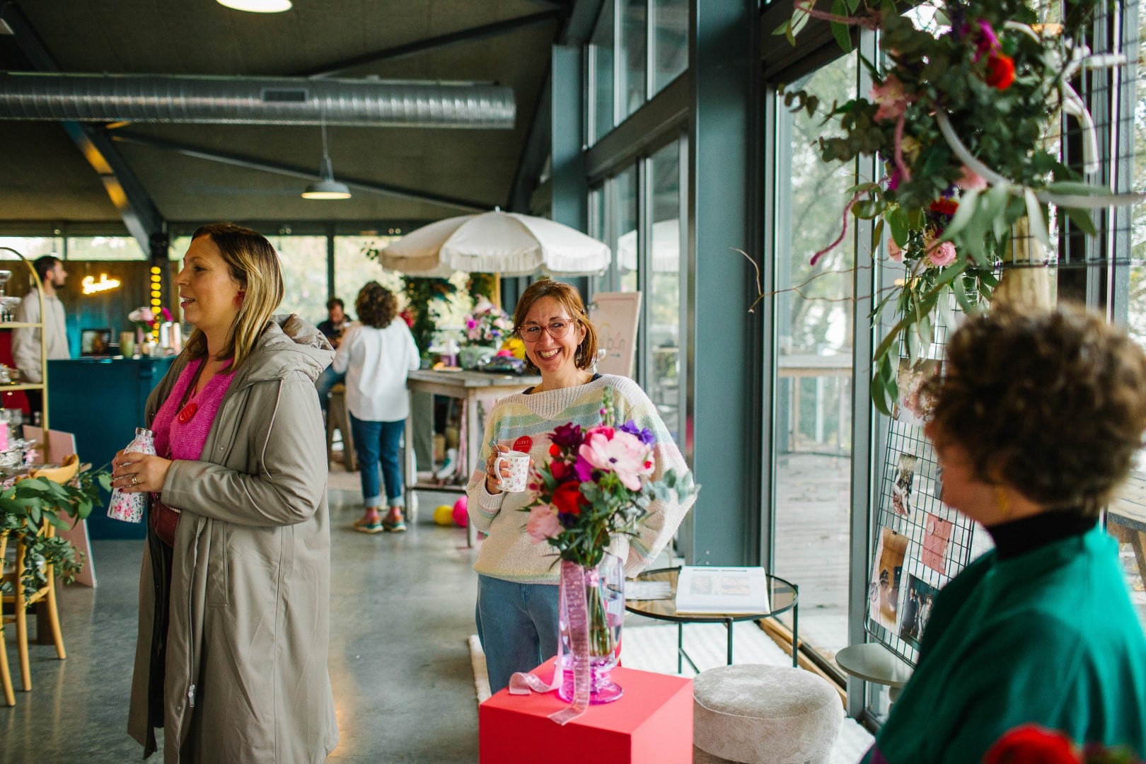 Lebci fleuriste au salon du mariage à Bordeaux