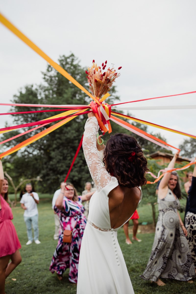 jeu du ruban mariage