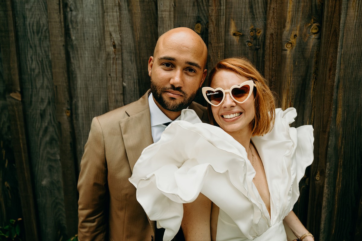 photo de couple en foret Landes