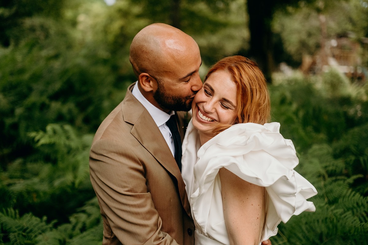 photo de couple en foret Landes