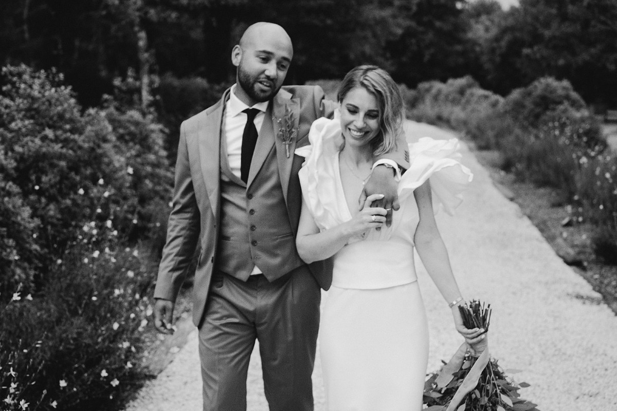 photo de couple en foret Landes