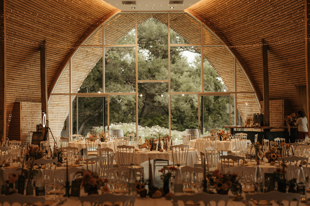 salle mariage moderne bois maine et loire saumur